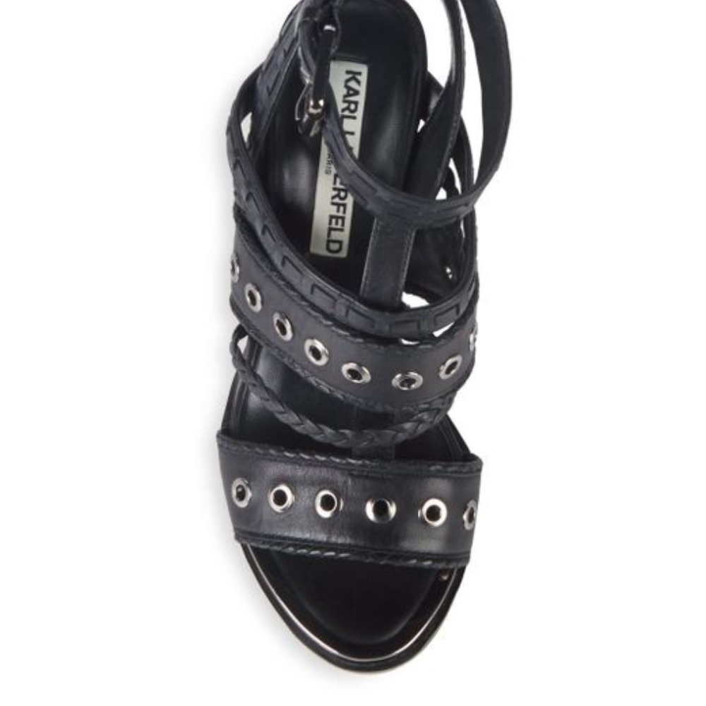 Karl Lagerfeld Leonie Strappy Sandals 5.5 Left✨ - Picture 3 of 4